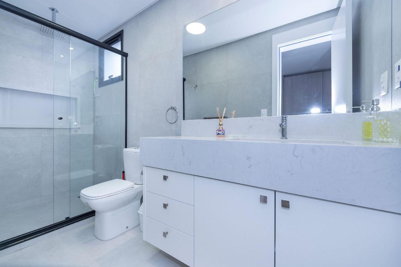 Adra 106 - Apartamento No Centro De Bombinhas - Rooftop Com Piscina E Academia - A Poucos Metros Da Praia - المظهر الخارجي الصورة