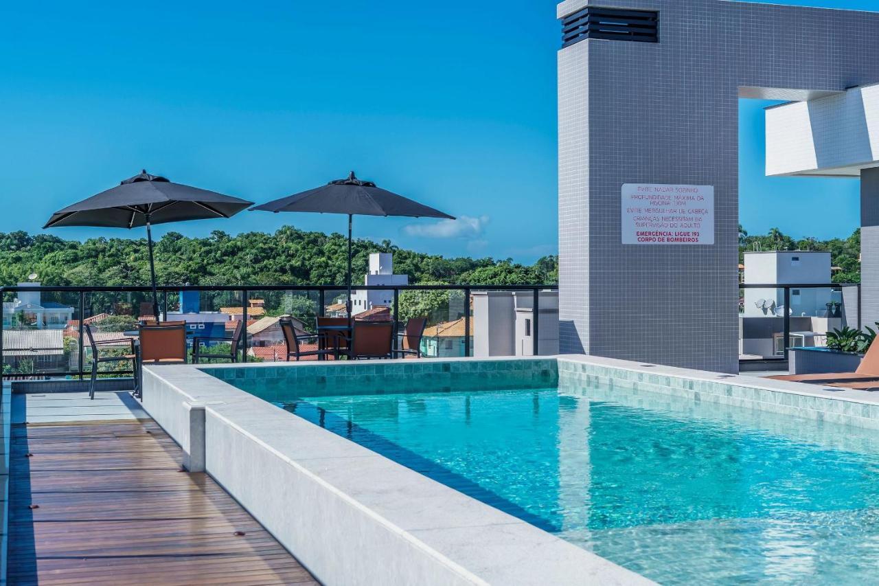 Adra 106 - Apartamento No Centro De Bombinhas - Rooftop Com Piscina E Academia - A Poucos Metros Da Praia - المظهر الخارجي الصورة